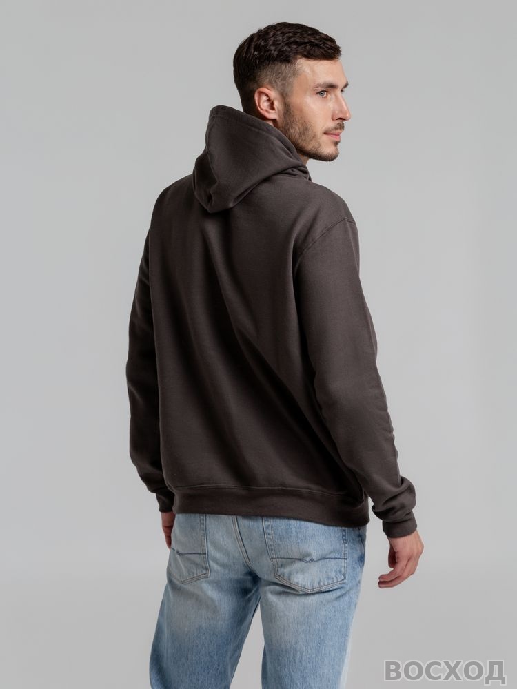 Толстовка с капюшоном Snake II темно-серая - изображение 5