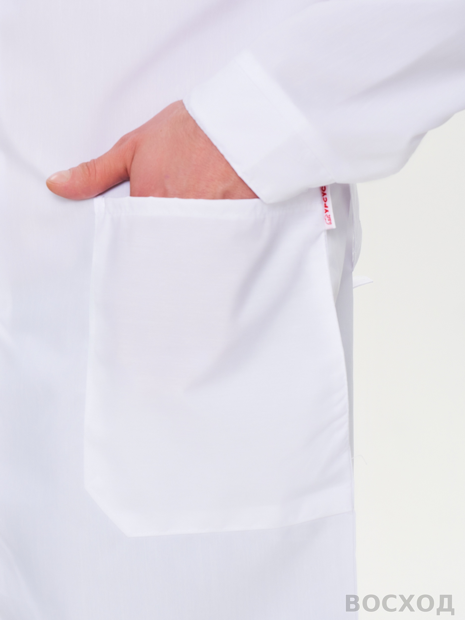 Халат мужской "Символ" белый - изображение 4