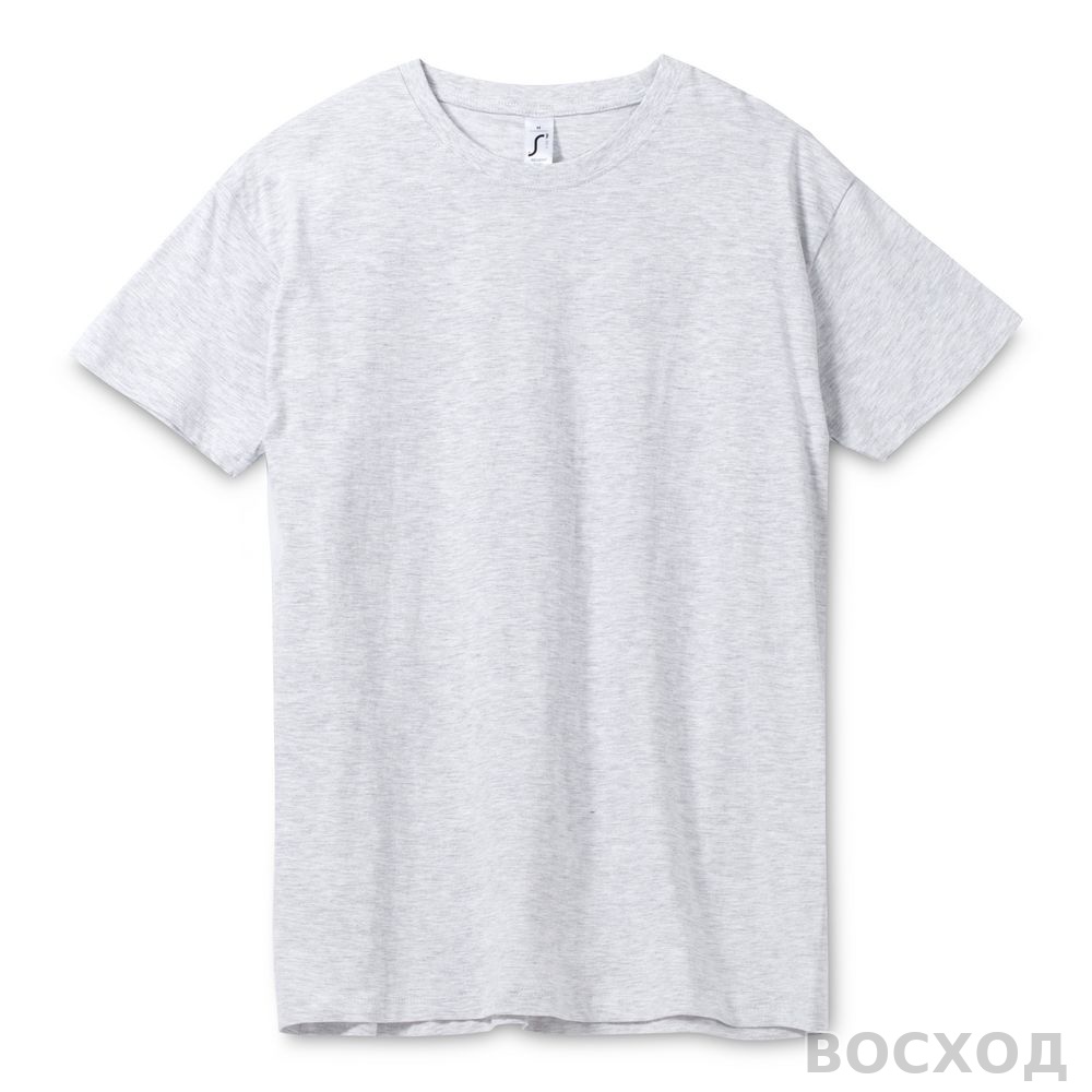 Футболка унисекс Regent 150, светло-серый меланж - изображение 3