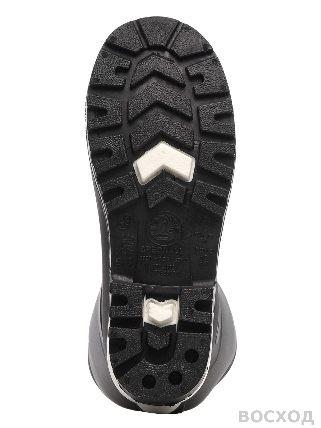 Сапоги ПВХ 189/3-00 МП WORKER (SPECI.ALL) мет. подносок, олива/белый/черный - изображение 3