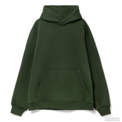 Худи Kulonga Oversize, темно-зеленое
