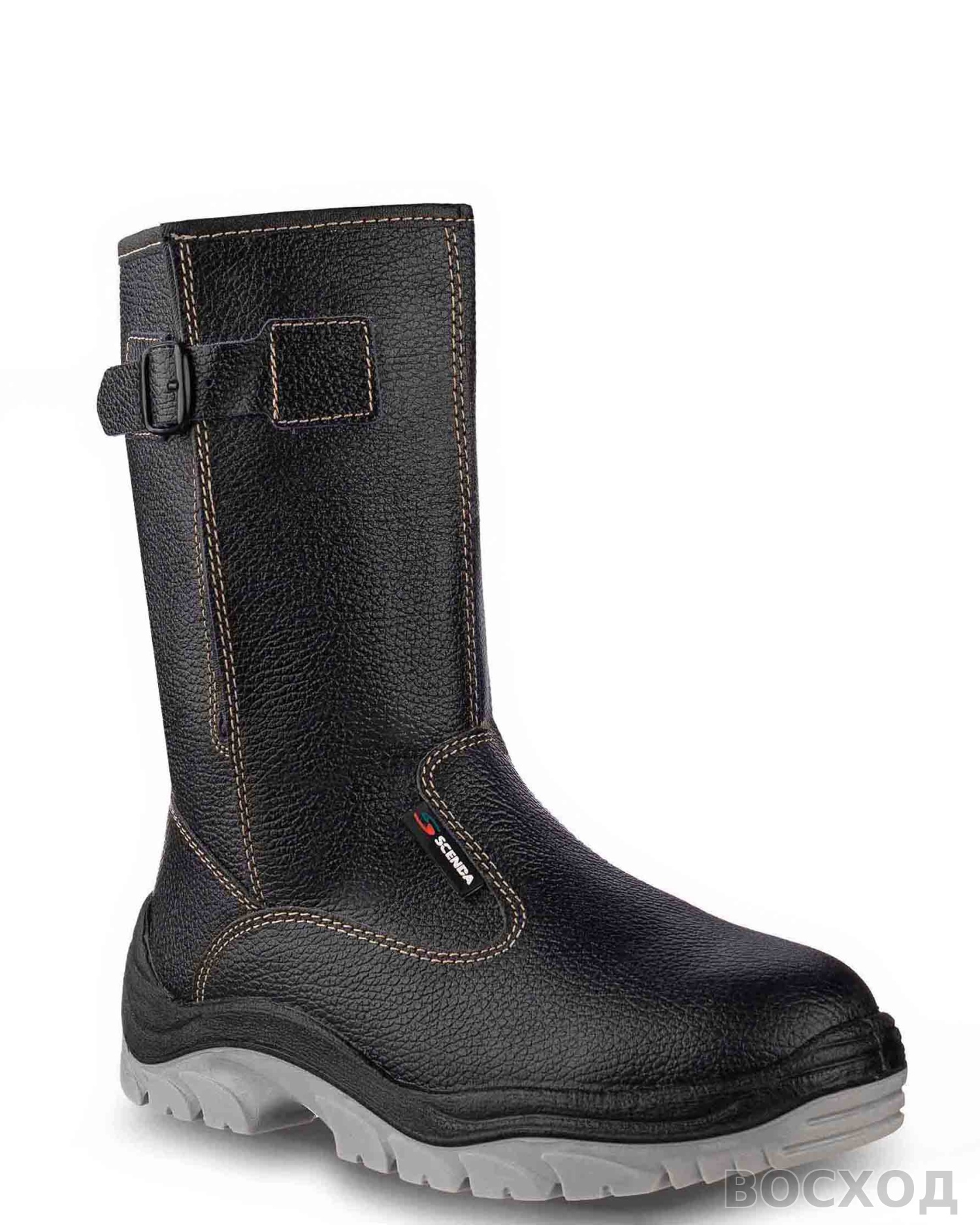 Сапоги кожаные РЕДГРЕЙ ПУ/ТПУ