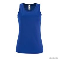 Майка женская Sporty TT Women, ярко-синяя