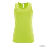 Майка женская Sporty TT Women, зеленое яблоко