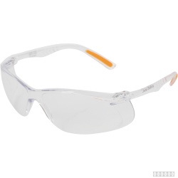 Очки защитные открытые JSG-7680 OPTIC FIT Jeta Safety, покрытие от царапин и запотевания, прозрачные
