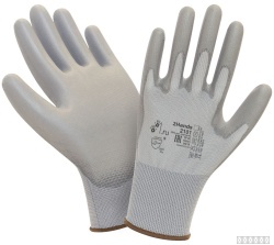Перчатки 2Hands Air 2101GR, нейлон/ PU покрытие ладони и пальцев
