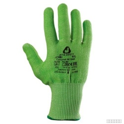 Перчатки для защиты от порезов (5 класс) JC061 SAMURAI Jeta Safety, зеленые