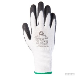 Перчатки для защиты от порезов (3 класс) с полиуретановым покрытием Jeta Safety JCP031 белые