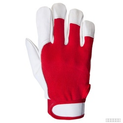 Перчатки рабочие из кожи и хлопка JLE301 MECHANIC Jeta Safety