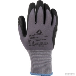 Перчатки трикотажные с нитрильным покрытием JN-061 TIGER GRIP Jeta Safety