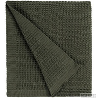Плед Lattice, зеленый меланж () 130х200 см