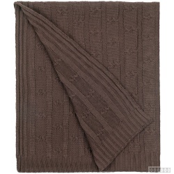 Плед Trenza, (какао) 110х170 см