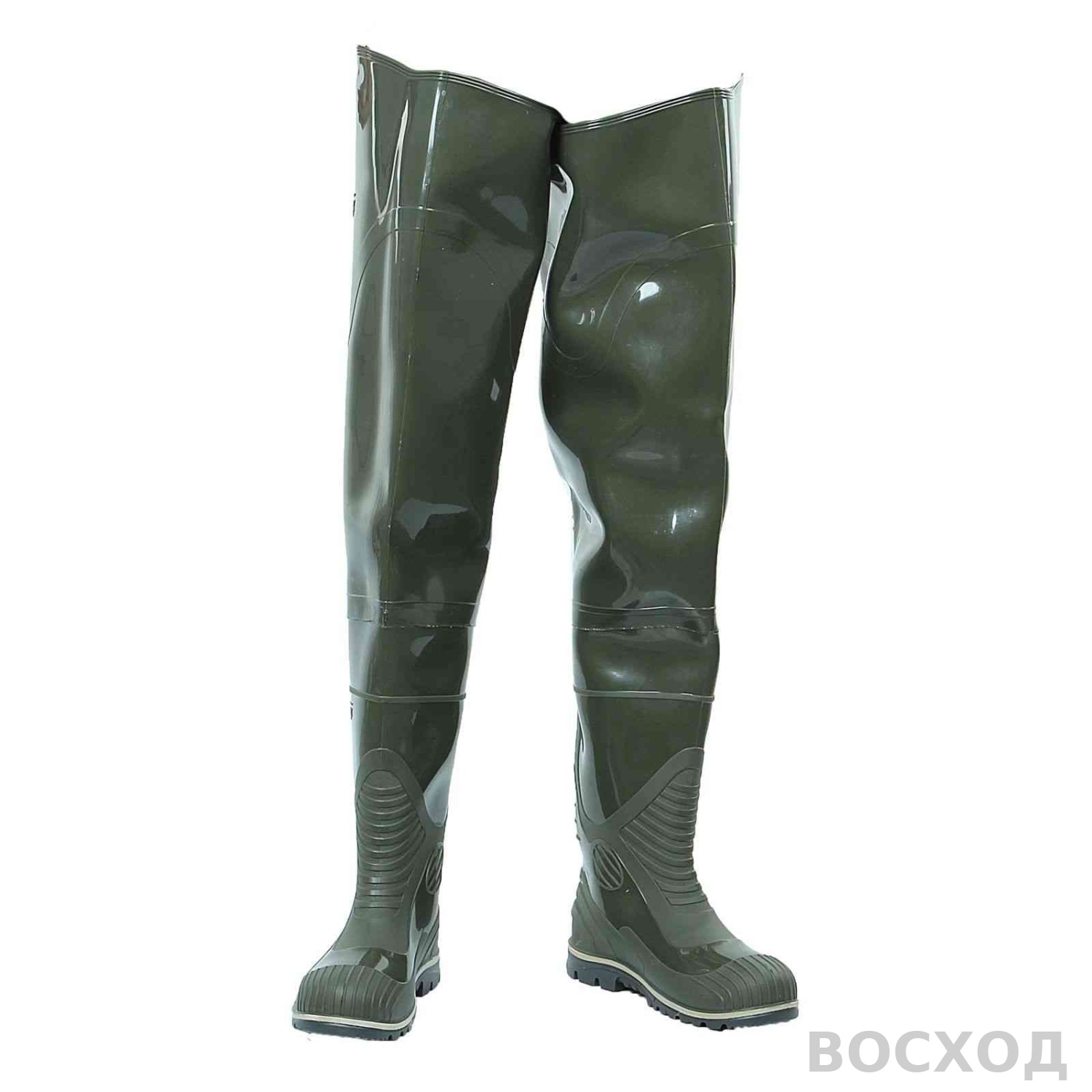 Сапоги рыбацкие ПВХ ПРОХОДЧЕСКИЕ 167-02 (SARDONIX) мужские, оливковые