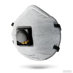 Респиратор с клапаном выдоха и углем JM-8616 Mircon FFP1 NR D до 4ПДК Jeta Safety (аналог 3М 9914)