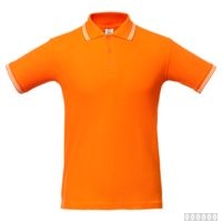 Рубашка поло Virma Stripes, оранжевая
