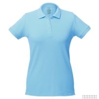 Рубашка поло женская Virma Lady, голубая