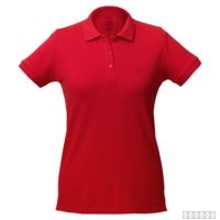 Рубашка поло женская Virma Lady, красная