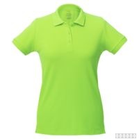 Рубашка поло женская Virma Lady, зеленое яблоко