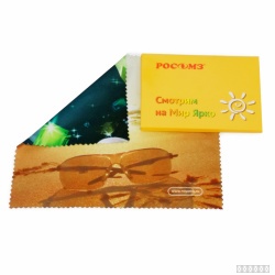 Салфетка фирменная РОСОМЗ из микрофибры (00808/2)