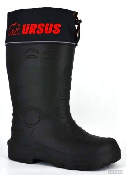 Сапоги ЭВА 965 НППС (URSUS) комп. подносок и стелька, с надст., утепл., черные (-40°С)
