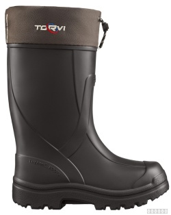 Сапоги ЭВА/ТЭП Т-45 (TORVI) мужские, с надставкой, утепленные (чулок 5-и сл.), черные (-45°С)