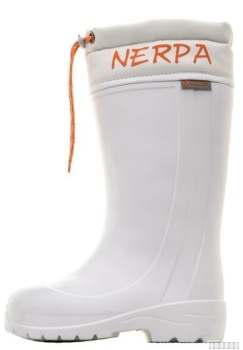Сапоги ЭВА 910-40 NERPA (SPECI.ALL) женские, с надставкой, утепленные (вкл.чулок) белые (-40°С)