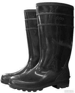 Сапоги ПВХ С- (STEP) мужские, черные