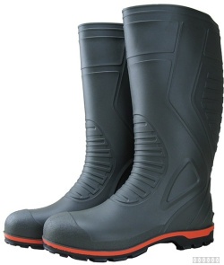 Сапоги ПВХ ИНСПЕКТОР К- МБС ПкСт (STEP) ком. подносок и кевл. стелька, оливковые