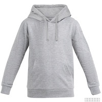 Толстовка с капюшоном детская Kirenga Kids, серый меланж
