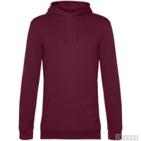 Толстовка с капюшоном унисекс Hoodie, бордовая