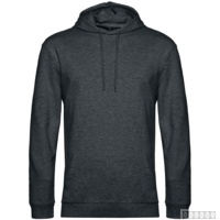 Толстовка с капюшоном унисекс Hoodie, меланж (антрацит)
