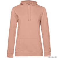 Толстовка с капюшоном женская Hoodie, бежевая (nude)