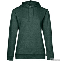 Толстовка с капюшоном женская Hoodie, темно- меланж
