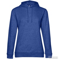 Толстовка с капюшоном женская Hoodie, ярко- меланж
