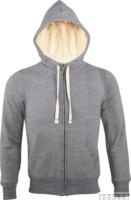 Толстовка унисекс на молнии Sherpa 280, меланж