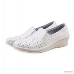 Туфли кожаные 41-22-7 (STEP) женские, белые