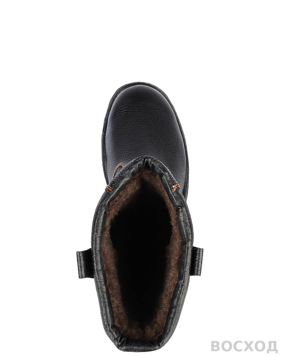 Сапоги кожаные утепленные РЕДГРЕЙ ПУ/ТПУ, металлический подносок, антипрокольная стелька 39 - изображение 7